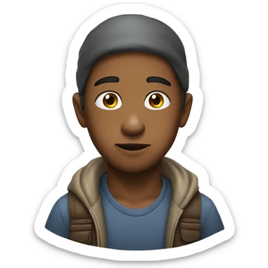 fragile garcon sticker