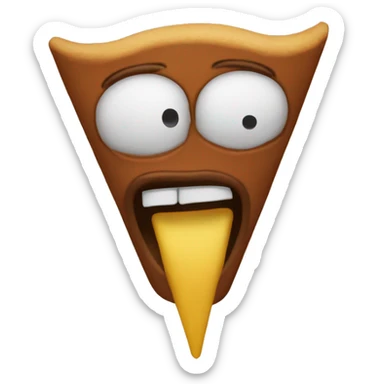 Upside down crozz sticker