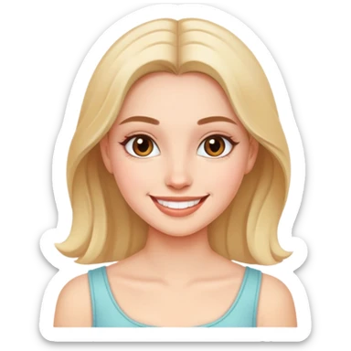 clean girl vibes sticker