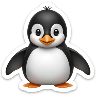 linux tux sticker