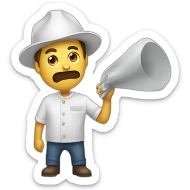 observando a mi costado sticker