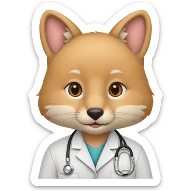 medic animals sticker