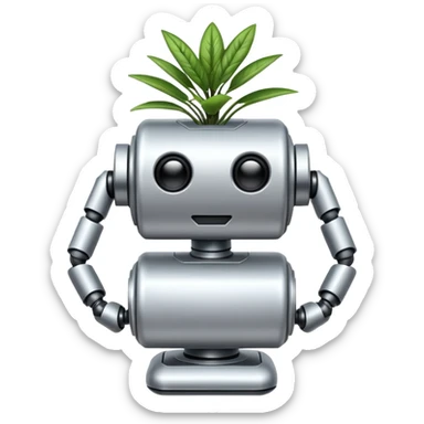 robotic plant sticker