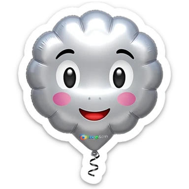 foil balloon sticker
