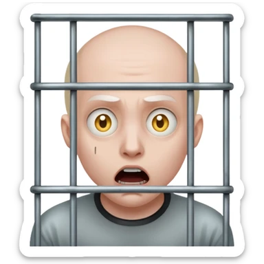 Kötü cadı seni kacırdı ve seni Bİ kafese atı sticker