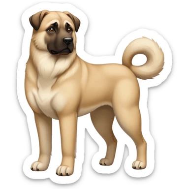 Pusy kangal dog sticker