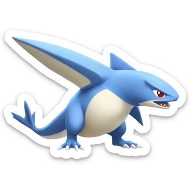 Latios-Sharpedo-Gabite Full Body sticker