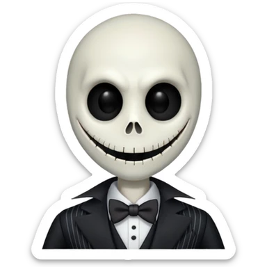 Jack Skellington sticker