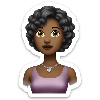 that girl coquette  sticker