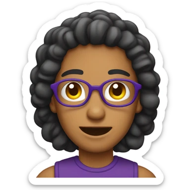 The 100 emoji but with a 60 instead of 100 sticker