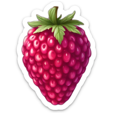 Fraise framboise myrtille sticker