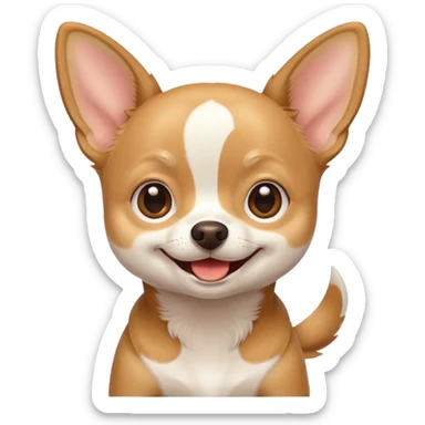 chihuahua dog emoji sticker