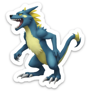 Lombax-Sergal-Vernid-Zeraora full body sticker