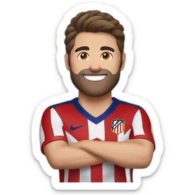 Club atletico de madrid sticker