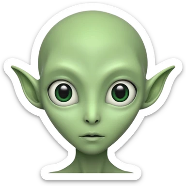 Alien sticker