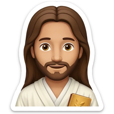 Jesus telling a story sticker