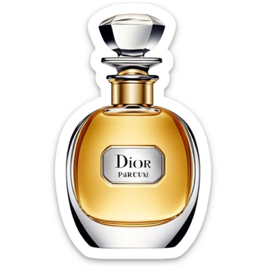 Dior parfum sticker