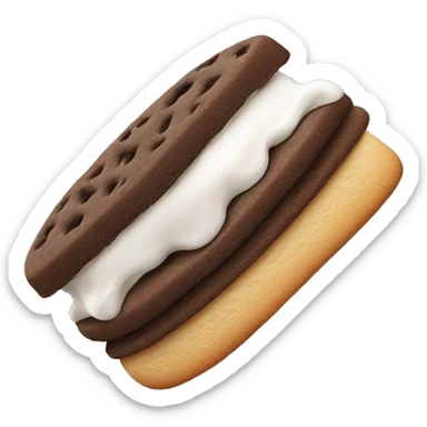 ice cream sandwich sticker