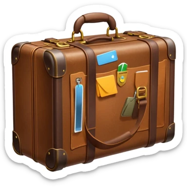 travel item sticker