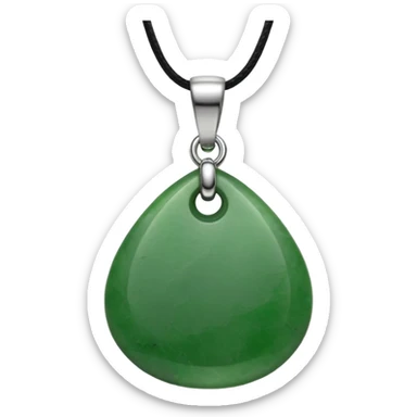 jade pendant sticker