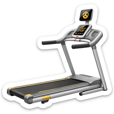 Treadmill sticker