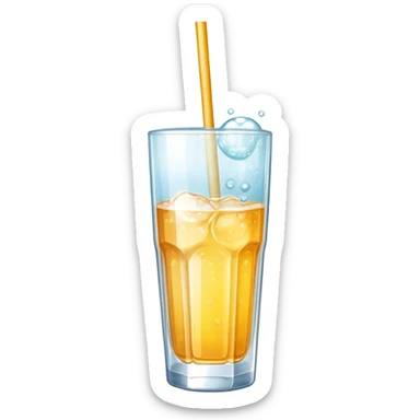 refreshing drink sticker