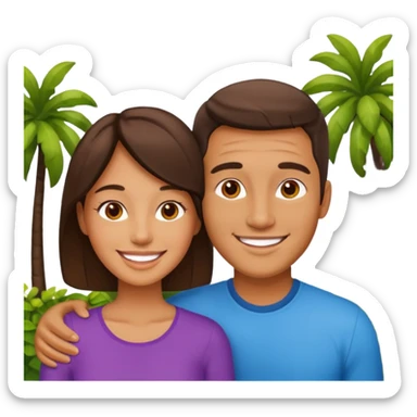 Man Woman Butt sticker