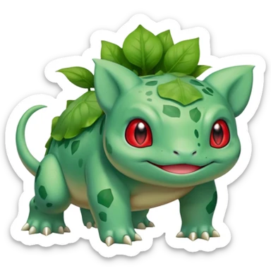 Bulbasaur (full body) sticker
