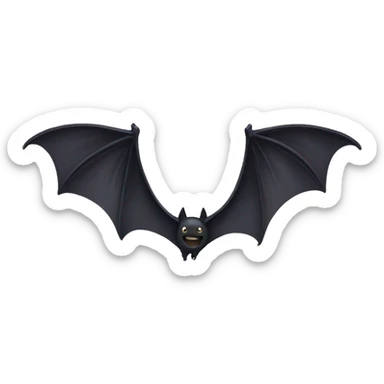 bat wings sticker