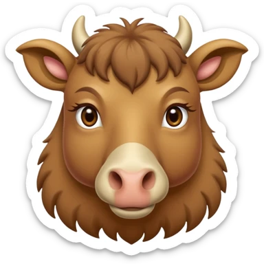 Un chameau qui a soif sticker