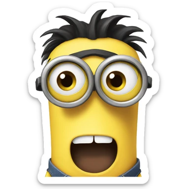 Minion sticker