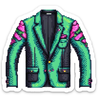 2025 preppy tech blazer with built-in climate control sticker