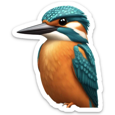 kingfisher sticker