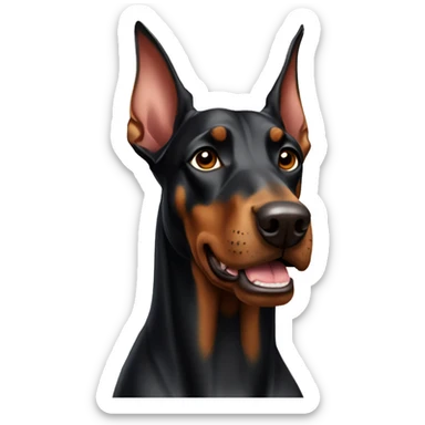 Doberman  sticker