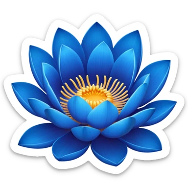 🌺🔵نیلوفر sticker