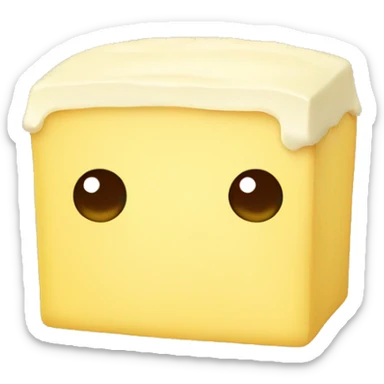Butter sticker