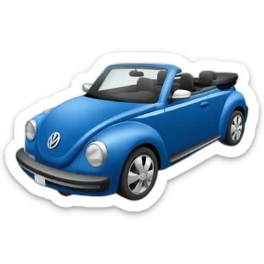Volkswagen-Newbeelte-convertible-blue sticker