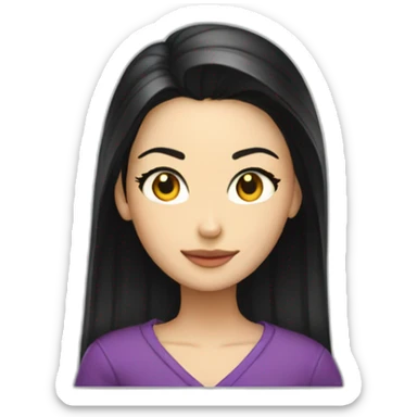 nico-robin-with-a-macbook sticker