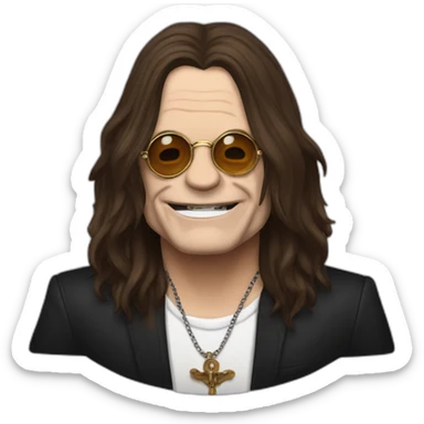Ozzy osbourne sticker