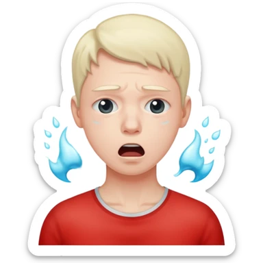 holding breath sticker