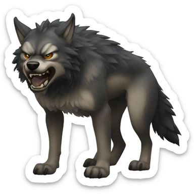 Fenrir squats sticker