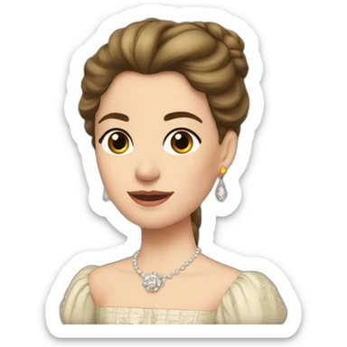 La princessa Leonor de borbón y Ortiz sticker