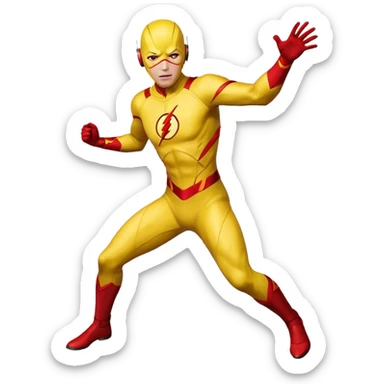 reverse flash sticker