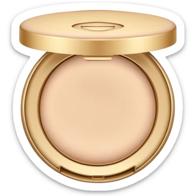 make up powder sticker
