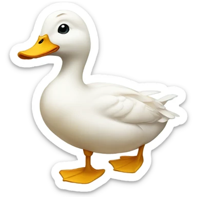 Duck  sticker