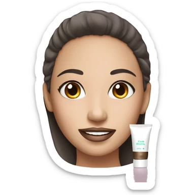 Skin care cosmetics  sticker