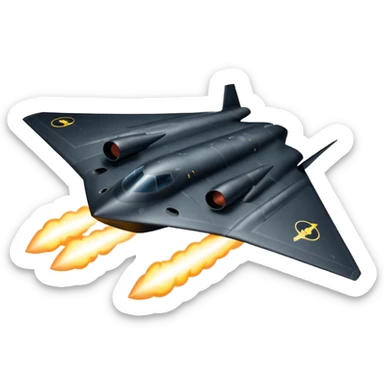 B-2 Spirit dropping boms sticker