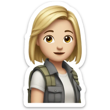 Ellie the last of usLittle bit dezoom sticker