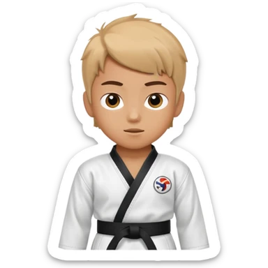 Taekwondo Kid  sticker