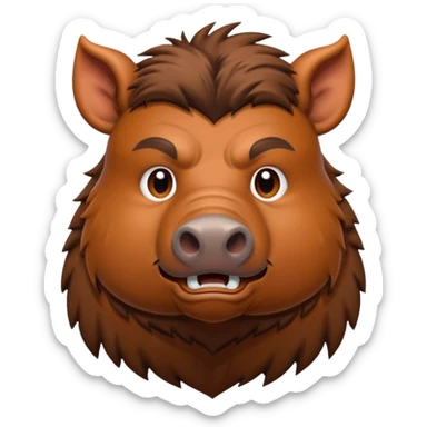 Boar Body sticker